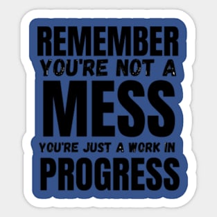 empowering progress Sticker